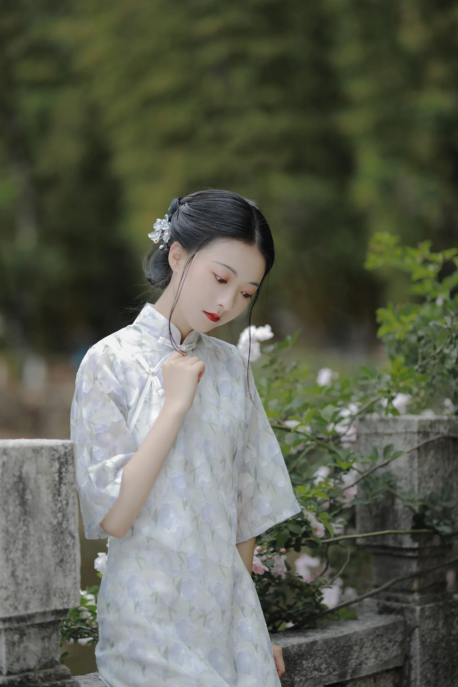 [艺图语] 2022.06.13 白茶清欢无别事 YunFleur [31P]插图3